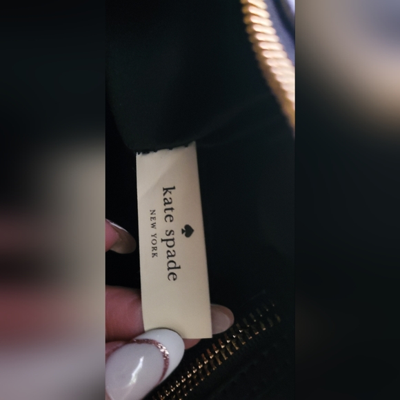 Kate Spade Madison Ave Collection Black Studded Mega Lane Satchel - Picture 7 of 12